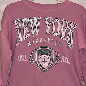 Abercrombie Kids Pink New York Sweatshirt